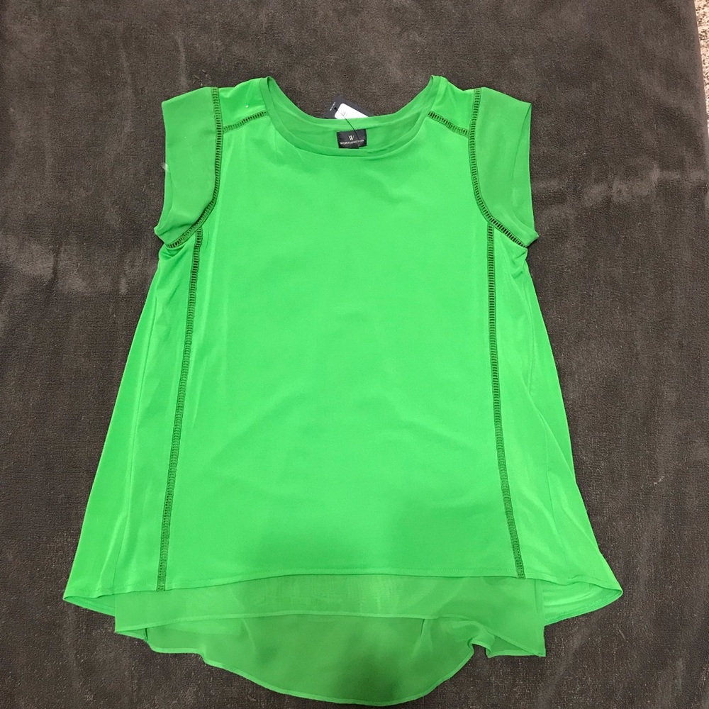 Green shirt